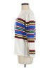 Karen Scott Sport Stripes White Pullover Sweater Size M - photo 5