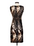 En Focus Studio Animal Print Brown Cocktail Dress Size 4 - photo 2