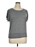 Apt. 9 Gray Short Sleeve T-Shirt Size XL - photo 1