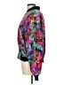 Alia 100% Polyester Floral Purple Windbreaker Size L - photo 5