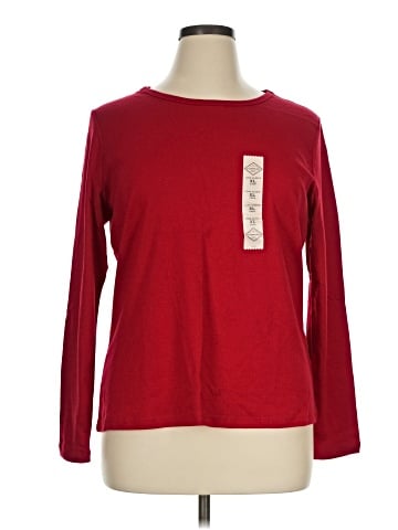 St. John's Bay Long Sleeve T-Shirt (view 1)