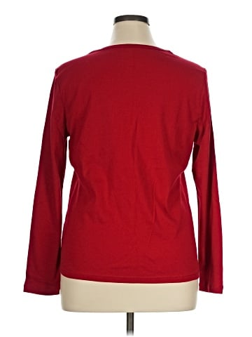 St. John's Bay Long Sleeve T-Shirt (view 2)