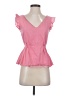 J.Crew 100% Cotton Pink Short Sleeve Top Size 0 - photo 1