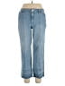 d.jeans Chevron-herringbone Blue Jeans Size 14 - photo 1