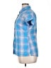Columbia Blue Short Sleeve Blouse Size XL - photo 5