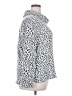 Croft & Barrow 100% Polyester Animal Print Silver Turtleneck Sweater Size XXL - photo 4