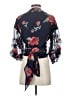 Lovers + Friends 100% Polyester Blue 3/4 Sleeve Blouse Size S - photo 2