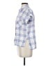Rails Plaid Blue Short Sleeve Button-Down Shirt Size XS - photo 5