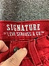 Levi Strauss Signature Red Jeans Size 4 - photo 3