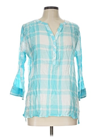 St. John's Bay 3/4 Sleeve Blouse (view 1)
