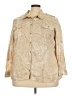 Jaclyn Smith Paisley Gold 3/4 Sleeve Button-Down Shirt Size 3X - photo 1