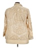 Jaclyn Smith Paisley Gold 3/4 Sleeve Button-Down Shirt Size 3X - photo 2