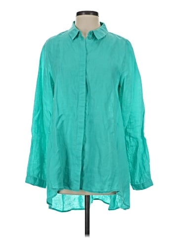 Eileen Fisher Long Sleeve Blouse (view 1)