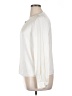 Intermix 100% Silk Ivory Long Sleeve Silk Top Size XL - photo 5