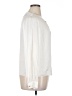 Intermix 100% Silk Ivory Long Sleeve Silk Top Size XL - photo 4