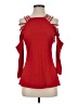 LA Cite Red 3/4 Sleeve Top Size S - photo 1