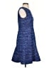 J.Crew Tweed Blue Cocktail Dress Size 4 - photo 4
