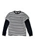 Volcom Stripes Blue Long Sleeve T-Shirt Size 14 - photo 1