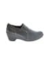 B.O.C 100% Leather Gray Wedges Size 8 - photo 1