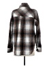 E&M Collection 100% Polyester Brown Long Sleeve Button-Down Shirt Size S - photo 2