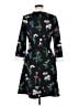 Pappagallo Floral Black Casual Dress Size 6 - photo 2