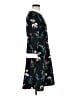 Pappagallo Floral Black Casual Dress Size 6 - photo 4