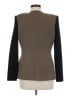 BURNS 100% Wool Chevron-herringbone Brown Jacket Size 8 - photo 2