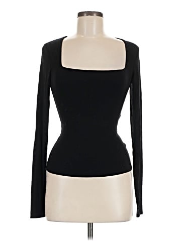 Naked Wardrobe Long Sleeve T-Shirt (view 1)