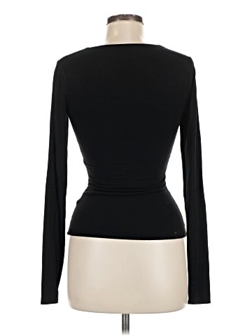 Naked Wardrobe Long Sleeve T-Shirt (view 2)