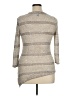 INC International Concepts Metallic Silver Pullover Sweater Size XL - photo 2