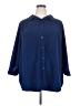 Antonio Melani 100% Polyester Solid Blue 3/4 Sleeve Blouse Size 2X - photo 1