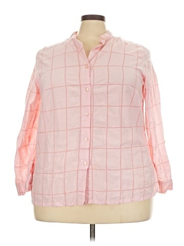 Avenue 3/4 Sleeve Button-Down Shirt (view 1)