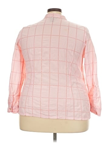 Avenue 3/4 Sleeve Button-Down Shirt (view 2)