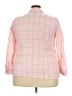 Avenue 100% Cotton Pink 3/4 Sleeve Button-Down Shirt Size 22 Plus - photo 2