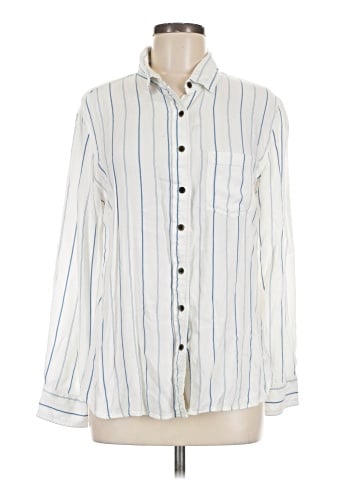 Jachs Girlfriend Long Sleeve Button-Down Shirt (view 1)