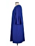 Kasper Solid Blue Casual Dress Size L - photo 5