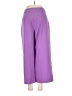 Halogen Purple Casual Pants Size 4 Petite - photo 2