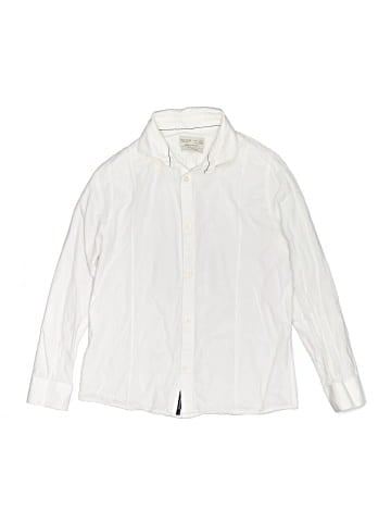 Zara Kids Long Sleeve Button-Down Shirt (view 1)