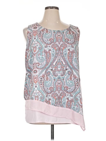 DG^2 by Diane Gilman Sleeveless Blouse (view 1)