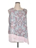 DG^2 by Diane Gilman Pink Sleeveless Blouse Size 1X - photo 1