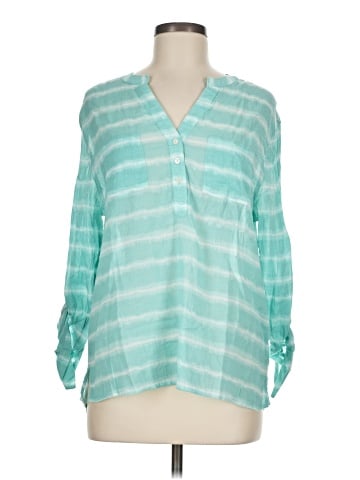 Carve Designs Long Sleeve Henley (view 1)