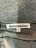 Reformation Solid Gray Casual Skirt Size 4 - photo 4
