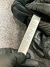 SPANX 100% Polyester Metallic Silver Leggings Size M - photo 8