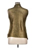 Espresso Metallic Gold Sleeveless Blouse Size XL - photo 2