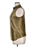 Espresso Metallic Gold Sleeveless Blouse Size XL - photo 5