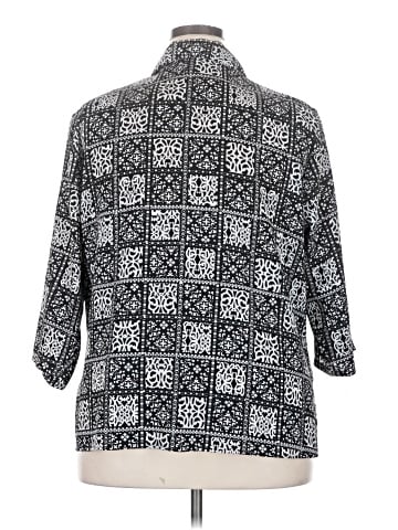 Notations 3/4 Sleeve Blouse (view 2)
