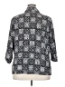 Notations 100% Polyester Silver 3/4 Sleeve Blouse Size 2X - photo 2
