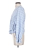 Zara Blue Long Sleeve Blouse Size S - photo 5