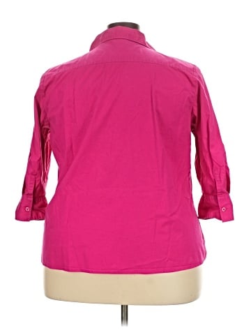 Kim Rogers 3/4 Sleeve Button-Down Shirt (view 2)