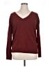 Vince. 100% Cashmere Burgundy Cashmere Pullover Sweater Size XL - photo 1